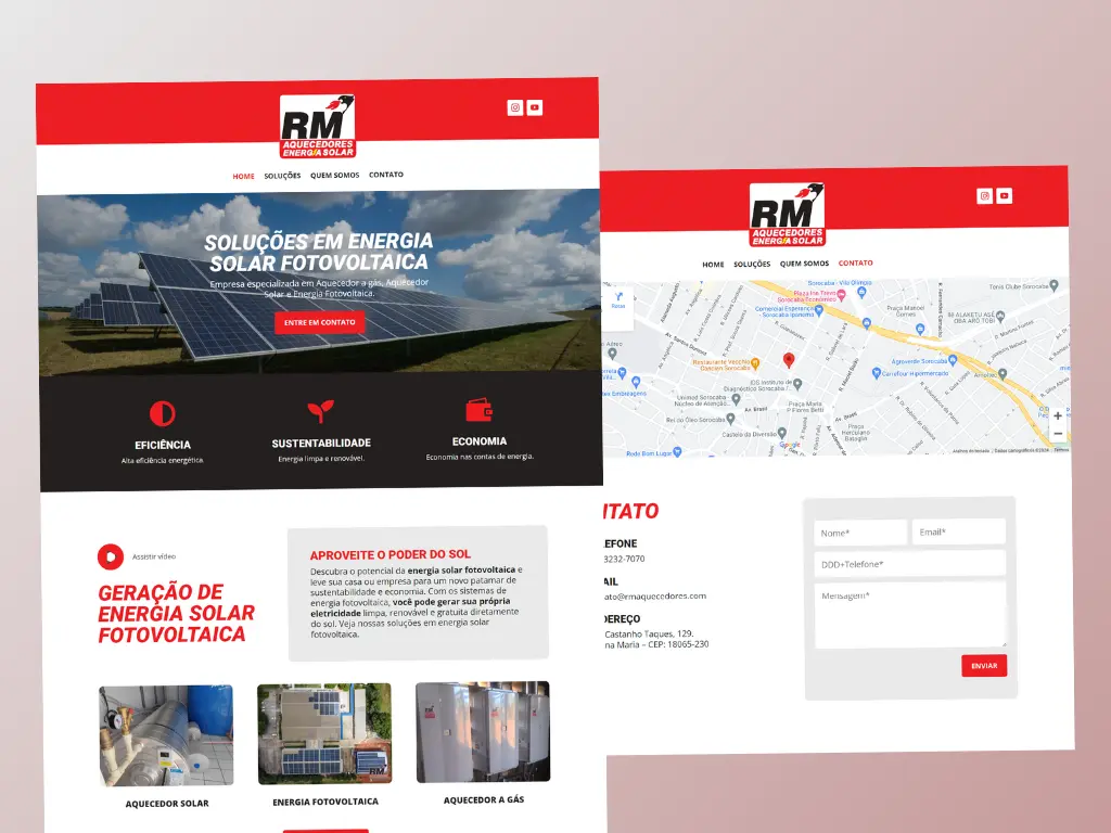 criação de site com divi theme