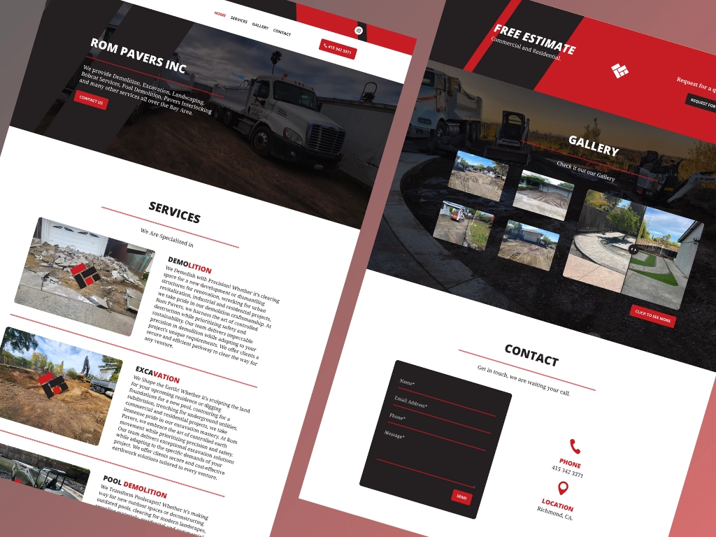 web designer criação de site